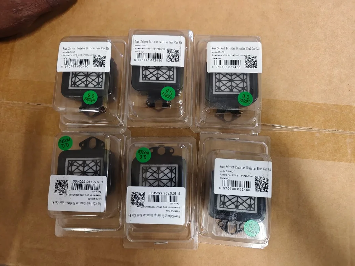 Solvent-Resistant Cap Kits